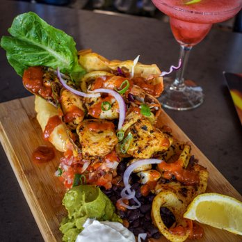 IndiMex - Tostada Seafood - Indian Near Me - Milton, QLD
