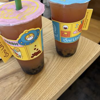 Uni Uni Bubble Tea Wicker Park - Jasmine Green Tea Latte - large - Bubble Tea Near Me - Chicago, Illinois