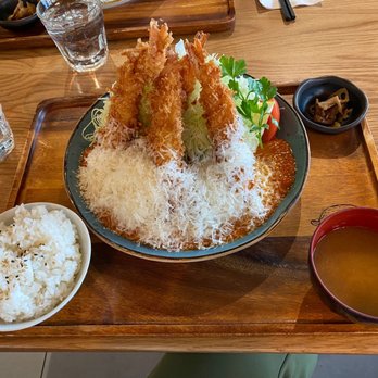 Kobuta And Ookami - Tomato and cheese with ebi katsu - Japanese Near Me - Seattle, Washington