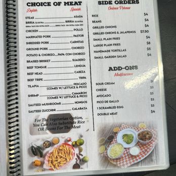 Cali Spartan Mexican Kitchen - menu - Mexican Near Me - San Jose, California Cali Spartan Mexican Kitchen - menu - Mexican Near Me - San Jose, California