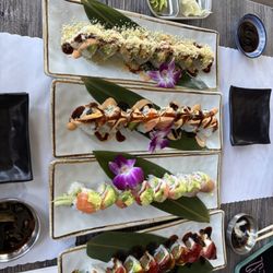 Hooked On Sushi - San Marcos - THE BEAUTIFUL ROLLS