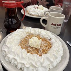 The Red Hut Cafe - Coconut waffles