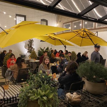 Forma Pasta Factory - The backyard is so cozy - Italian Near Me - Brooklyn, New York Forma Pasta Factory - The backyard is so cozy - Italian Near Me - Brooklyn, New York