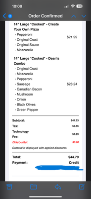 Dean's Pizza by null