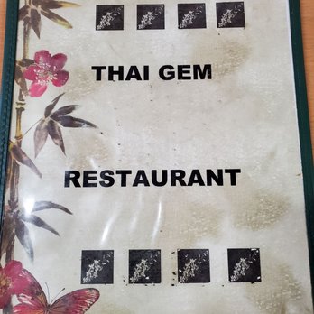 Thai Gem - Menu - Thai Near Me - Clovis, California