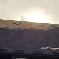 Scherr Construction - Shingles going on with no underlayment, no ice and water shield