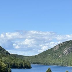 Island Bike Rental - Jordan Pond for lunch.