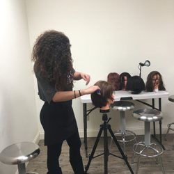 Allgood Beauty Institute - Here is another one of our students, Gia performing a technique at the ABI school!