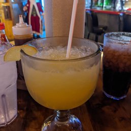 The Large Peach Margarita...  Yummy!!!