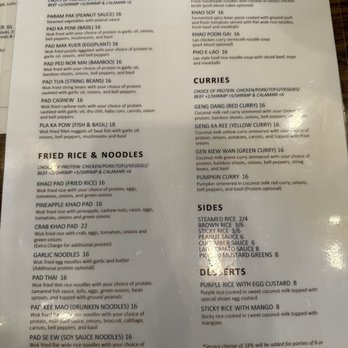 Bhan Mae Vane - Menu - Thai Near Me - Alameda, California Bhan Mae Vane - Menu - Thai Near Me - Alameda, California