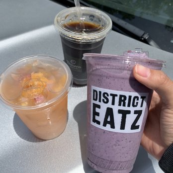 District Eatz - Powercat Smoothie Sangria - Acai Bowls Near Me - Clifton, Virginia