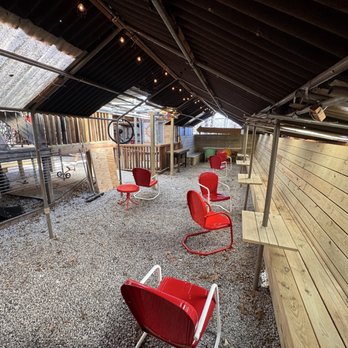 PonyCoffee - Covered back patio area - Coffee & Tea Near Me - Tulsa, Oklahoma