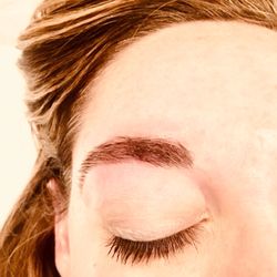 Essentials Salon - Brow tint and wax by Kristen