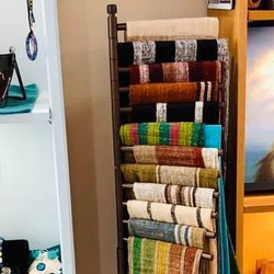 The Artisan Market at 305 - Hand woven silk scarves.