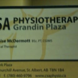 CSA Physiotherapy Grandin Plaza - Denise is excellent!