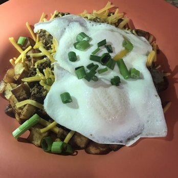 Junie Moon Cafe - The roast beef on this breakfast skillet was amazing - Cafes Near Me - Union, Missouri