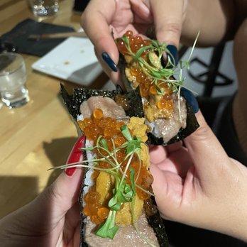 Sugo Hand Roll Bar - Wagu + uni + ikura - Sushi Bars Near Me - Seattle, Washington Sugo Hand Roll Bar - Wagu + uni + ikura - Sushi Bars Near Me - Seattle, Washington