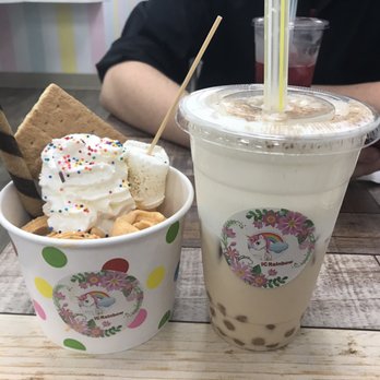 ThirsTea - Thai Tea Rolled Ice Cream and Sea Salt Cheese Milk Tea - Ice Cream & Frozen Yogurt Near Me - Temecula, California ThirsTea - Thai Tea Rolled Ice Cream and Sea Salt Cheese Milk Tea - Ice Cream & Frozen Yogurt Near Me - Temecula, California
