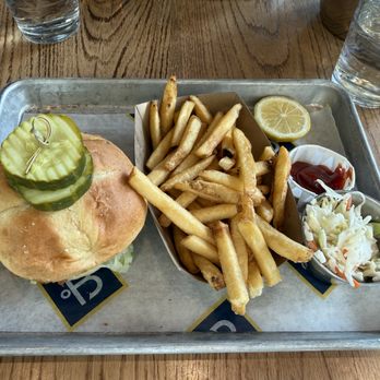 The Boathouse Restaurant - Fried Fish Sandwich - Seafood Near Me - Kennebunkport, Maine