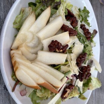 Base Camp Pizza - Pear Walnut Salad - Pizza Near Me - South Lake Tahoe, California Base Camp Pizza - Pear Walnut Salad - Pizza Near Me - South Lake Tahoe, California