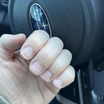 Pensee Nails and Spa - This is what my nails looked like after taking the polish off at another salon. Previously my nails were healthy. - Nail Salons Near Me - University Place, Washington Pensee Nails and Spa - This is what my nails looked like after taking the polish off at another salon. Previously my nails were healthy. - Nail Salons Near Me - University Place, Washington