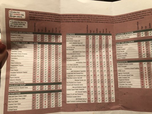 Menu photo 8 Hollywood & Vine Lake Buena Vista, FL