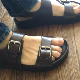 Leather sandals