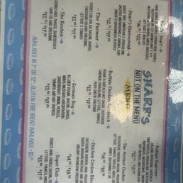 Off menu sandwich's
