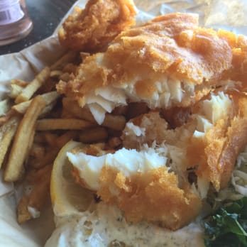 The Fish Counter - The two piece halibut was a massive plate of food. - Fish & Chips Near Me - Vancouver, British Columbia The Fish Counter - The two piece halibut was a massive plate of food. - Fish & Chips Near Me - Vancouver, British Columbia