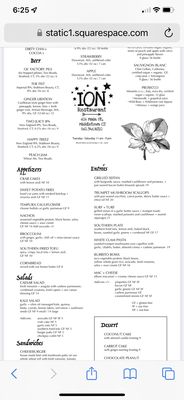 Menu photo 4 ION Restaurant, It's Only Natural, ION Middletown, CT Menu photo 4 ION Restaurant, It's Only Natural, ION Middletown, CT