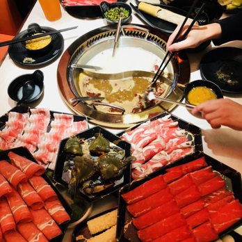 Hot Pot Hero - I like there sauce bar. The only place having AYCE shrimp paste in DMV area. - Hot Pot Near Me - Gaithersburg, Maryland