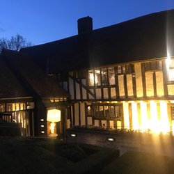 Le Talbooth - Outside the front.