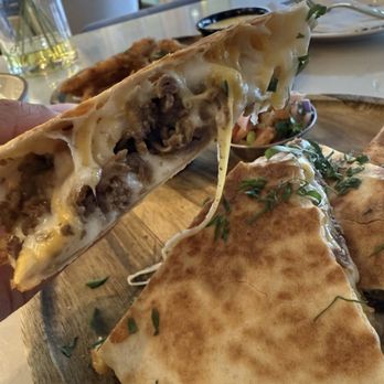 Enchant - Birria quesadilla (thick and delicious!) - Asian Fusion Near Me - Los Angeles, California Enchant - Birria quesadilla (thick and delicious!) - Asian Fusion Near Me - Los Angeles, California