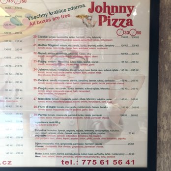 Johnny Pizza - Menu 2/2 - Pizza Near Me - Prague, Puerto Rico Johnny Pizza - Menu 2/2 - Pizza Near Me - Prague, Puerto Rico