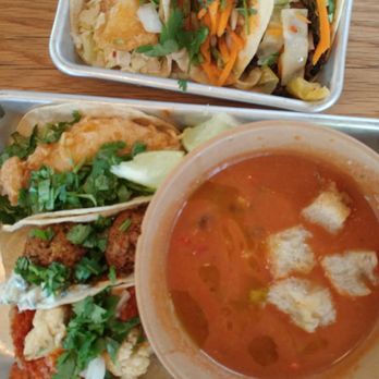 Bartaco - Lunch taco special- 10$! 3 tacos and a soup - Mexican Near Me - Tampa, Florida
