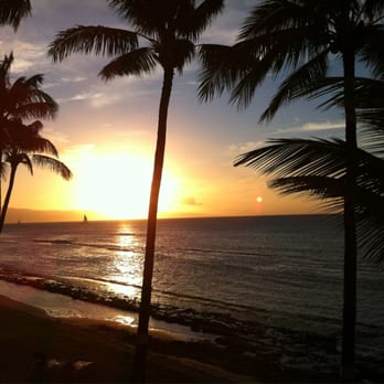 Aston Paki Maui - Watching the sunset from our room - Resorts Near Me - Lahaina, Hawaii Aston Paki Maui - Watching the sunset from our room - Resorts Near Me - Lahaina, Hawaii