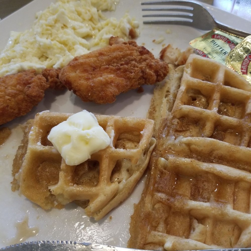 Jimmy's Egg - awful experience.waffle was so cold it wouldn't even melt my butter. Chicken was so dry that it taste like cardboard. Just nasty food. - Diners Near Me - Killeen, Texas