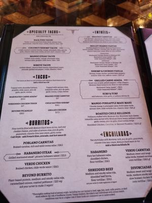 Menu photo 8 Matador Charleston Charleston, SC Menu photo 8 Matador Charleston Charleston, SC