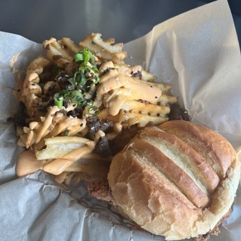 Chi-Kin - Bulgogi beef waffle fries and the original chi-Kin sammies - Korean Near Me - Orlando, Florida