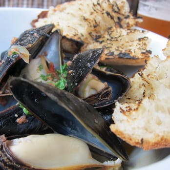 Roberta's - Eastham mussels with green garlic, sausage, cilantro - Pizza Near Me - Brooklyn, New York Roberta's - Eastham mussels with green garlic, sausage, cilantro - Pizza Near Me - Brooklyn, New York