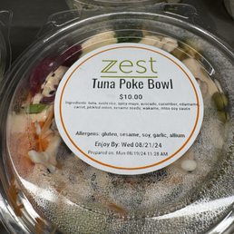 Tuna Poke Bowls