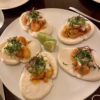 Buddakan - Spicy Rock Shrimp Bao Bun - Asian Fusion Near Me - Philadelphia, Pennsylvania Buddakan - Spicy Rock Shrimp Bao Bun - Asian Fusion Near Me - Philadelphia, Pennsylvania