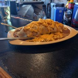 The Point Bar & Grill - Smothered Breakfast Burrito