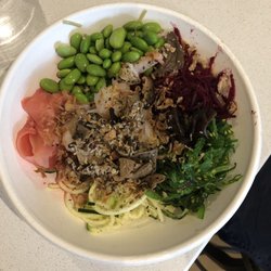 Poké King - Mushrooms and shrimp