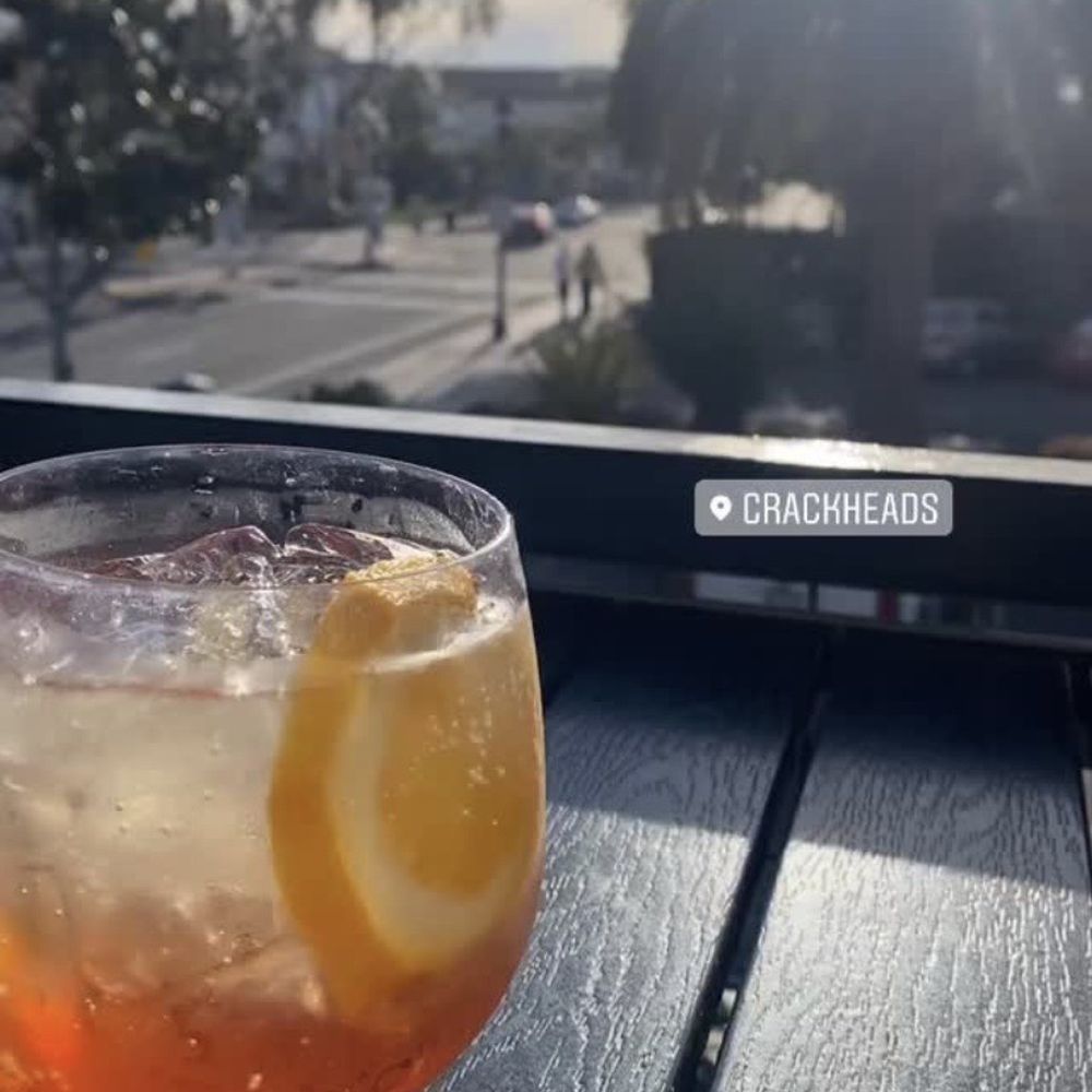 Crackheads - Aperol spritz on the rooftop - Cocktail Bars Near Me - Carlsbad, California Crackheads - Aperol spritz on the rooftop - Cocktail Bars Near Me - Carlsbad, California