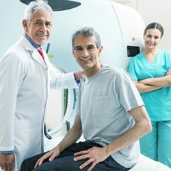 Intermountain Medical Imaging - Doctor and happy patient