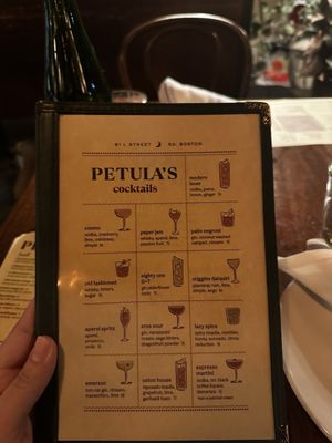 Menu photo 3 Petula's South Boston, MA