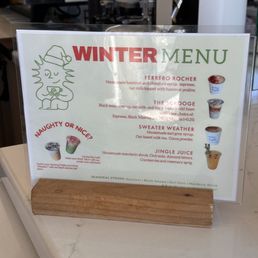 Winter Menu (December 2025) Winter Menu (December 2025)