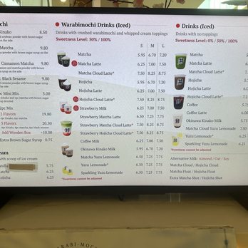 Warabimochi Kamakura - Menu - Desserts Near Me - Arcadia, California Warabimochi Kamakura - Menu - Desserts Near Me - Arcadia, California