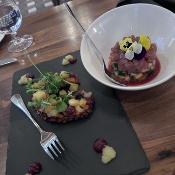 LB Steak - Bishop Ranch - Octopus and ahi tuna tartar - Steakhouses Near Me - San Ramon, California